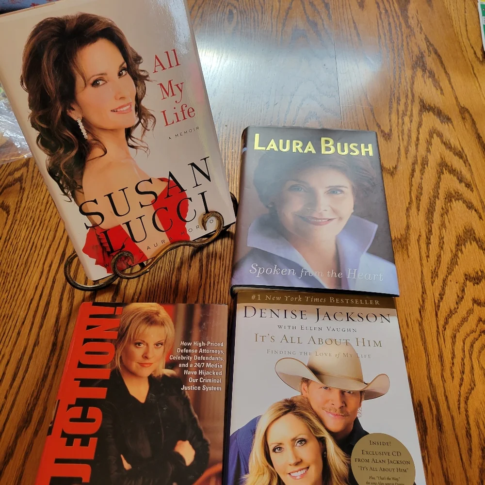 Books ~ 4: Susan Lucci ~ Laura Bush ~ Alan Jackson ~ Nancy Grace ~ GUC